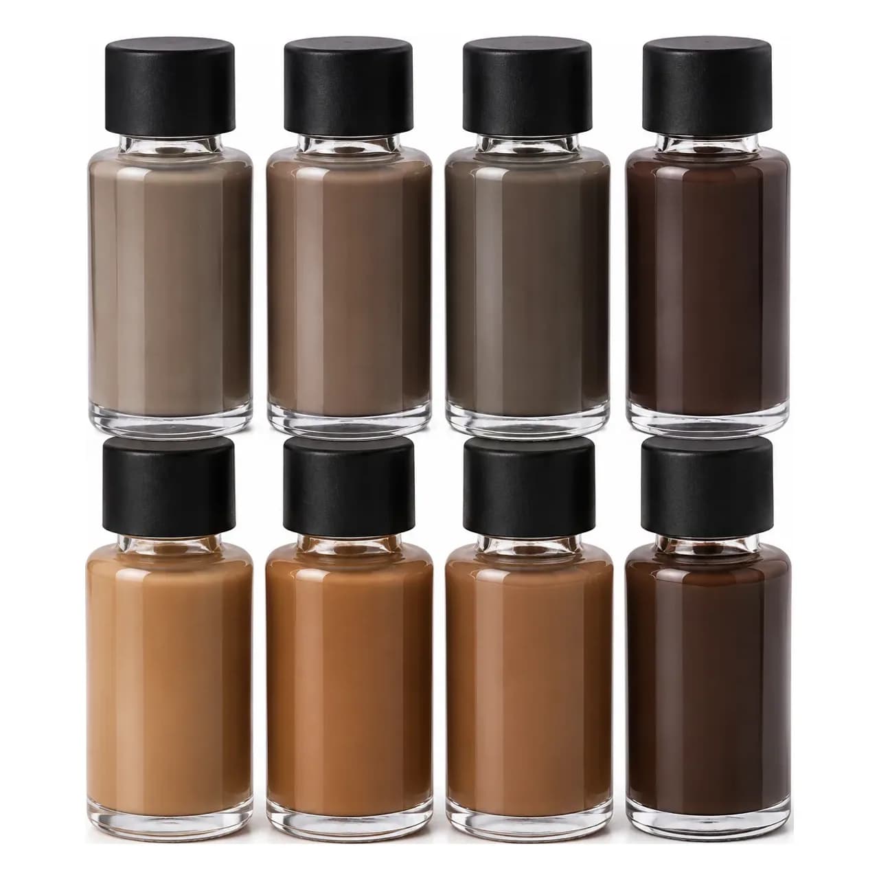 Brow pigment set 8 × 15 ml