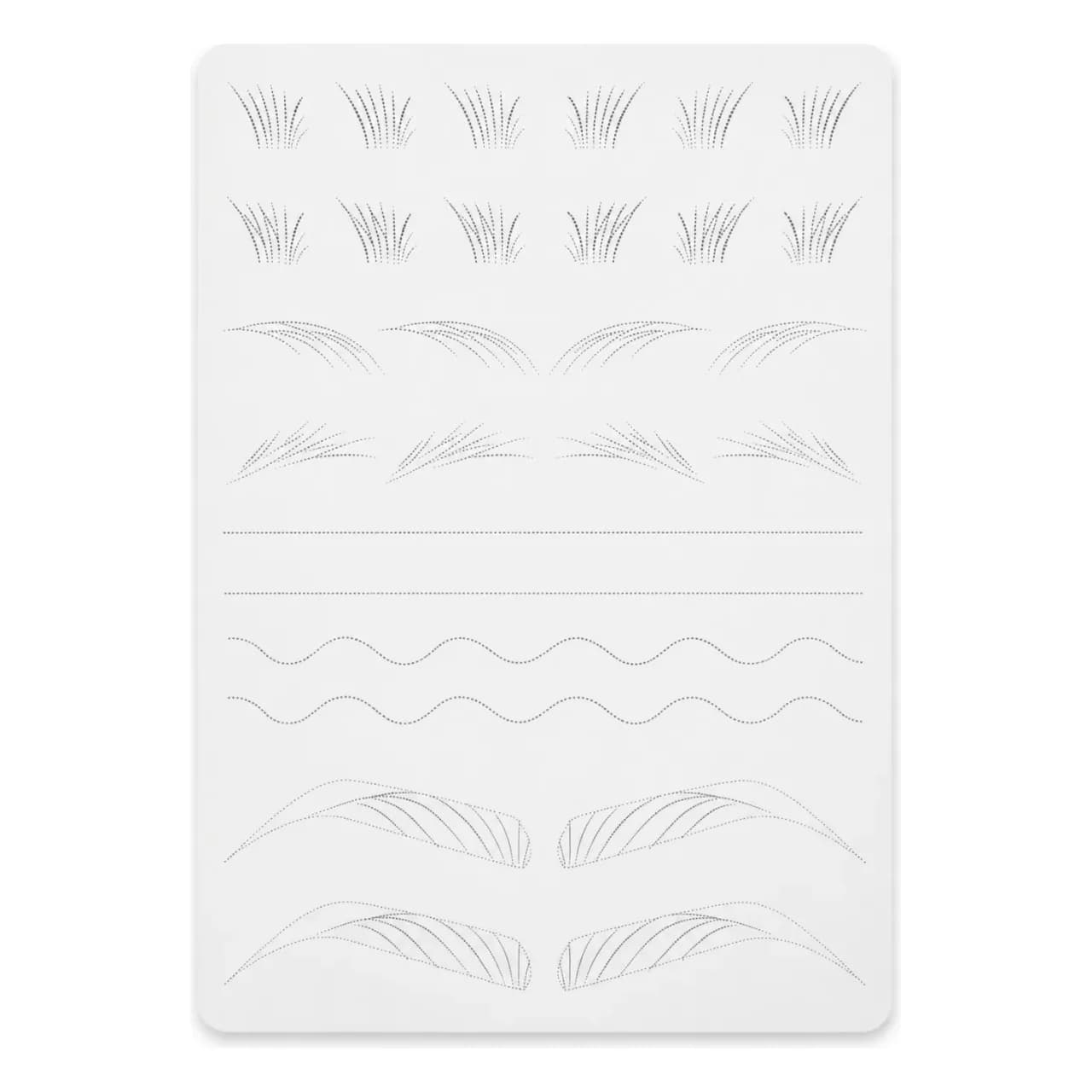 Pad d'entraînement poil à poil imprimé · latex double face